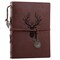 Photo Album 4x6 160 Photos, Leather Photo Albums with Writing Space With 30 Writing Paper, Travel Family Wedding Kids Graduation Ultrasound Baby Picture Album Scrapbook Photo Album